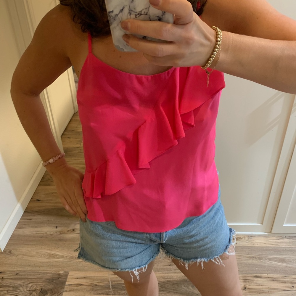 Amanda Uprichard pink cami